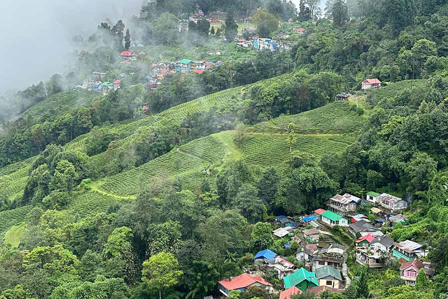 Sikkim from Darjeeling